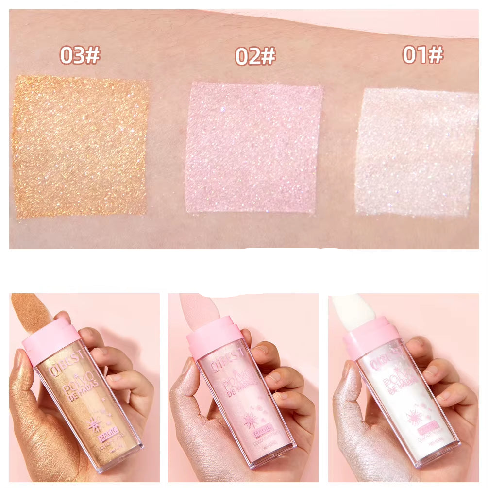 1Pcs Liquid Luminizer Blush Makeup Liquid Illuminator Face Highlighter Long Lasting Natural Skin Tint Face Blush Wand for Cheek