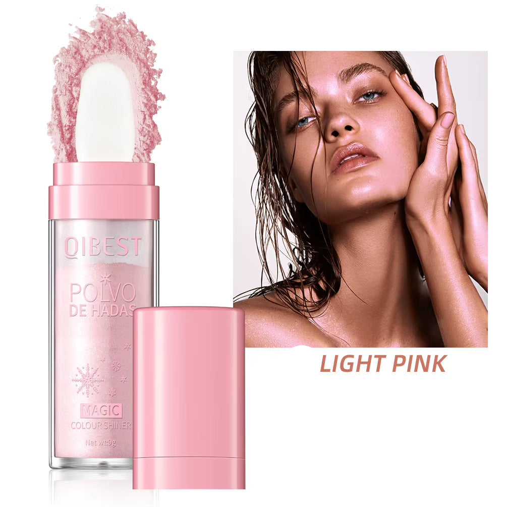 1Pcs Liquid Luminizer Blush Makeup Liquid Illuminator Face Highlighter Long Lasting Natural Skin Tint Face Blush Wand for Cheek