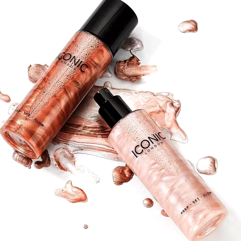 Bronzer Highlighter Liquid Setting Spray Illuminating Face Shimmer Long-Lasting Brighten Glow Face Glow Highlighter Makeup Face